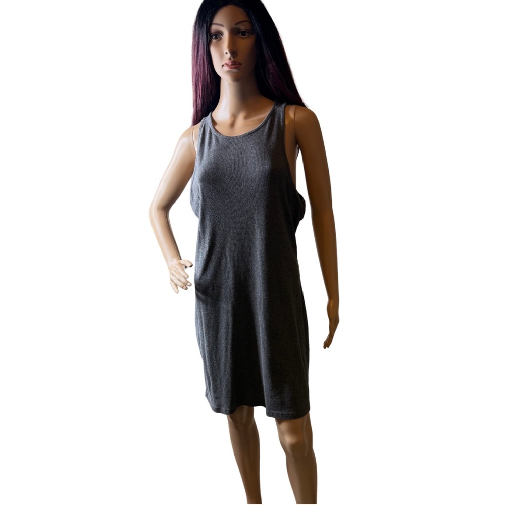BP. Gray Knit Tank Dress Size XL |Casual Sleeveless Jersey Style |Good Condition